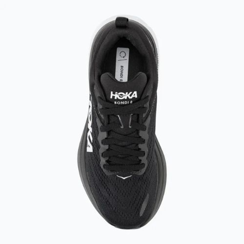 Buty do biegania damskie HOKA Bondi 8 black/white