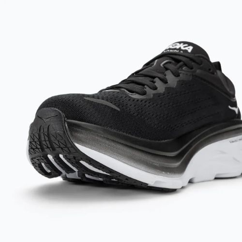 Buty do biegania damskie HOKA Bondi 8 black/white