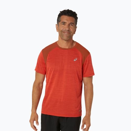 Koszulka do biegania męska ASICS Road Top true red/spice latte
