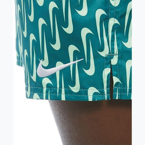 Szorty kąpielowe męskie Nike Swoosh Link 5" Volley bicoastal