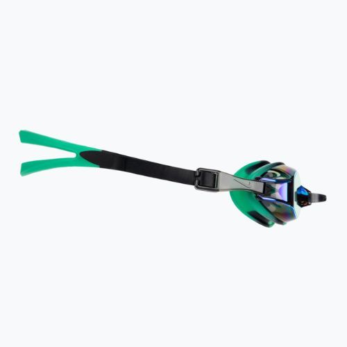 Okulary do pływania dziecięce Nike Chrome Mirrored green shock
