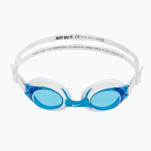 Okulary do pływania dziecięce Nike Lil Swoosh Junior white