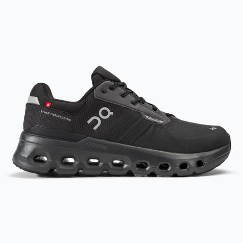 Buty do biegania męskie On Cloudrunner 2 Waterproof magnet/black