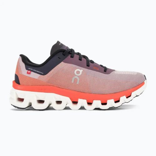 Buty do biegania damskie On Cloudflow 4 quartz/flam