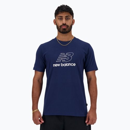 Koszulka męska New Balance Graphic V Flying nb navy