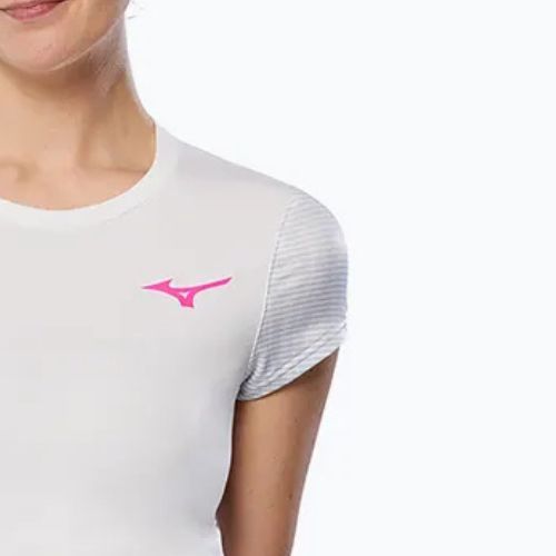 Koszulka tenisowa damska Mizuno Charge Printed Tee white