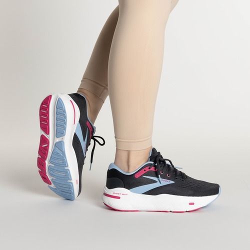 Buty do biegania damskie Brooks Ghost Max ebony/open air/lilac rose