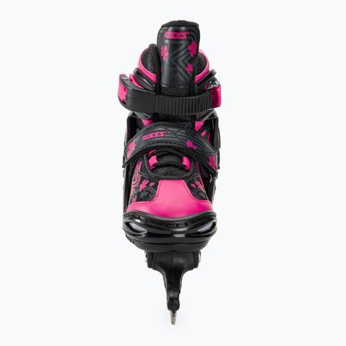 Łyżwy dziecięce Roces Jokey Ice 3.0 Girl black/pink