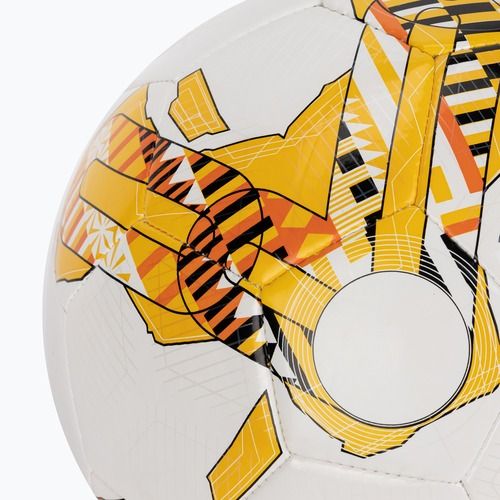 Piłka do piłki nożnej PUMA Orbita 6 FanwearCapsule MS puma white/rickle orange/puma black rozmiar 5