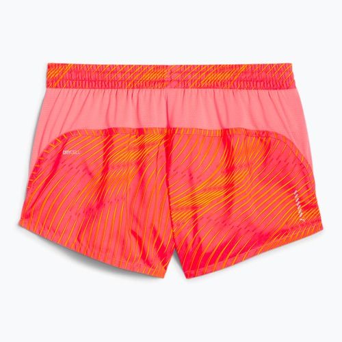 Spodenki do biegania damskie PUMA Run Favorite AOP Velocity 3" sunset glow/ sun stream