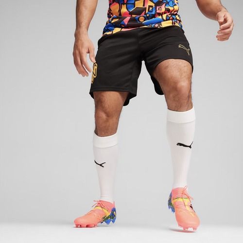 Spodenki piłkarskie męskie PUMA Neymar Jr puma black/sunset glow