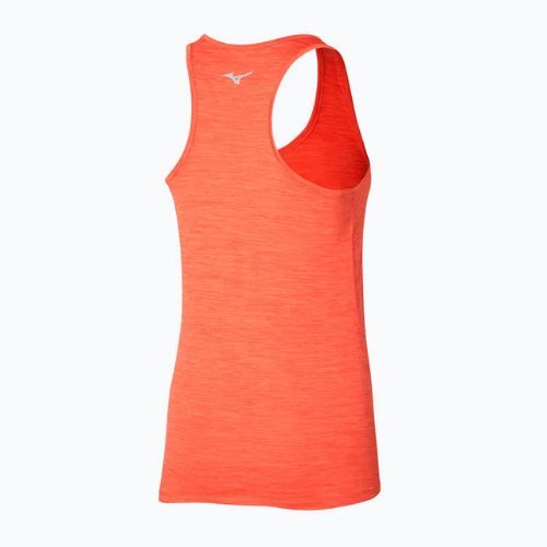 Koszulka do biegania damska Mizuno Impulse Core Tank nasturtium
