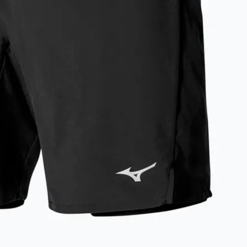 Spodenki do biegania męskie Mizuno Multi Pocket 2in1 7.5 black