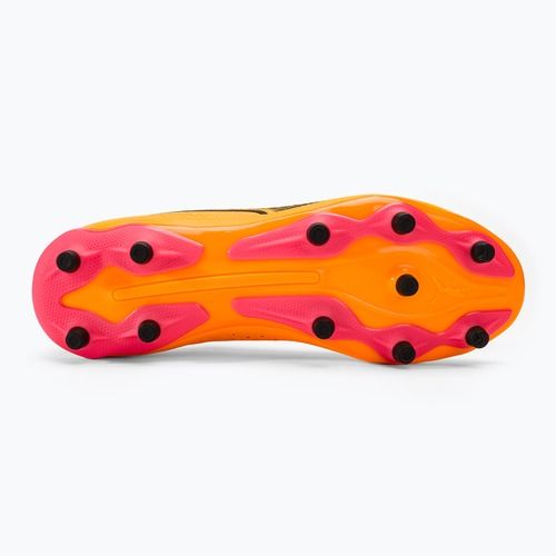 Buty piłkarskie PUMA King Match Fg/Ag sun stream/puma black/sunset glow
