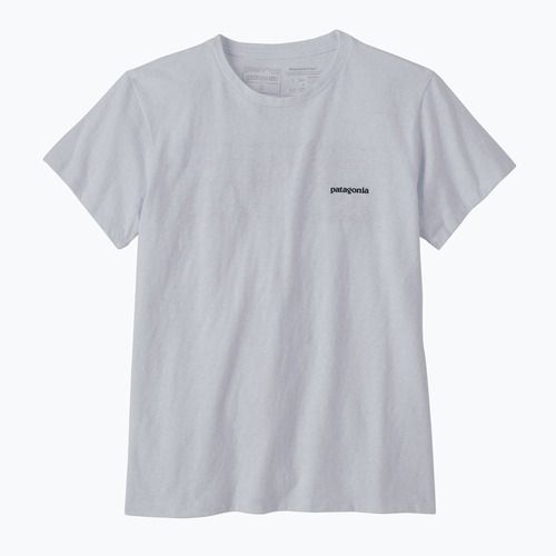 Koszulka damska Patagonia P-6 Logo Responsibili-Tee white