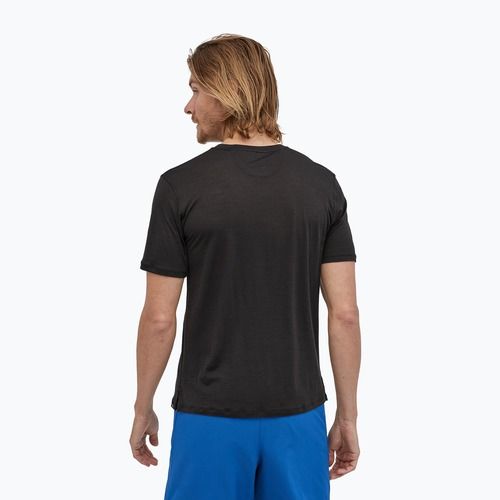 Koszulka męska Patagonia Cap Cool Merino Blend Graphic Shirt heritage header/black