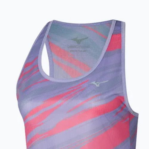 Koszulka do biegania damska Mizuno DAF Graphic Tank pastel lilac
