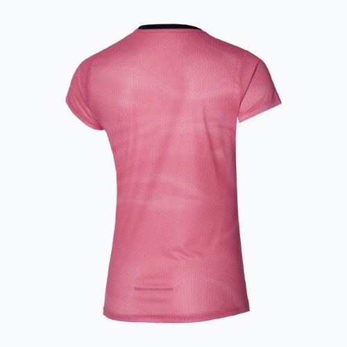 Koszulka do biegania damska Mizuno Premium Aero Tee sangria sunset