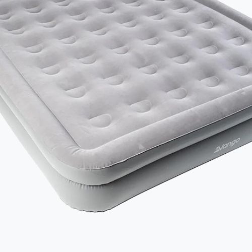 Materac dmuchany Vango Hi Rise Double Flocked Airbed nocturne grey