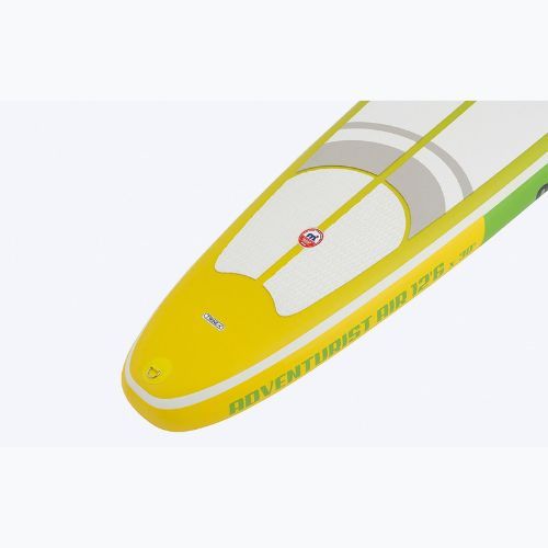 Zestaw deska SUP pompowana Mistral Adventurist Air 12'6" green/white/yellow