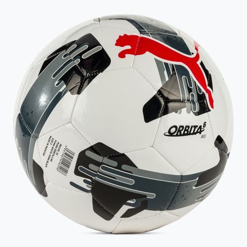 Piłka do piłki nożnej PUMA Orbita 6 MS puma white/puma black rozmiar 5