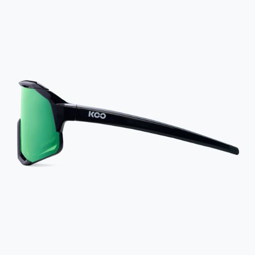 Okulary przeciwsłoneczne Koo Demos black/green mirror