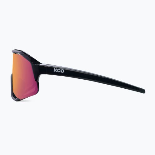 Okulary przeciwsłoneczne Koo Demos black/photochromic fuchsia