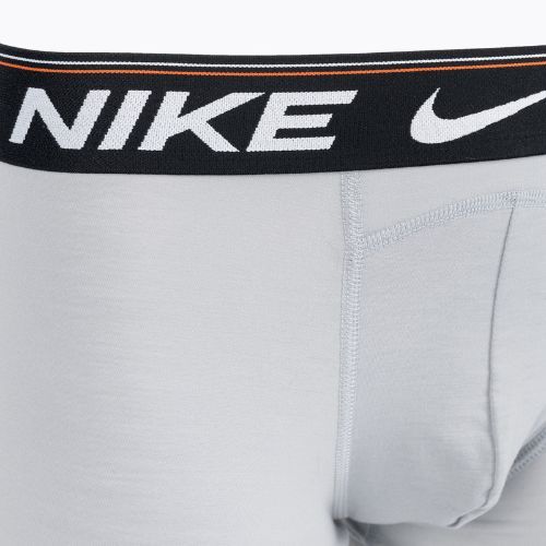 Bokserki męskie Nike Dri-FIT Ultra Comfort Trunk 3 pary grey/orange