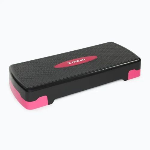 Step do aerobiku XTREXO 2 stopniowy różowy