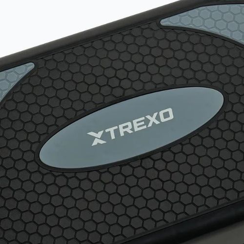 Step do aerobiku XTREXO 3 stopniowy max 250 kg szary