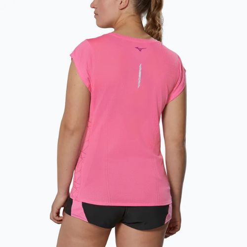 Koszulka do biegania damska Mizuno Aero Tee wild orchid