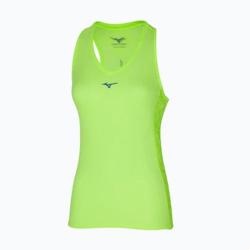 Koszulka do biegania damska Mizuno Aero Tank neolime