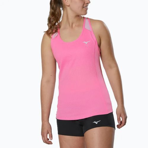 Koszulka do biegania damska Mizuno DryAeroFlow Tank wild orchid