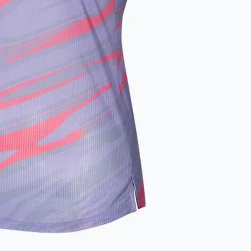 Koszulka do biegania damska Mizuno DAF Graphic Tee pastel lilac