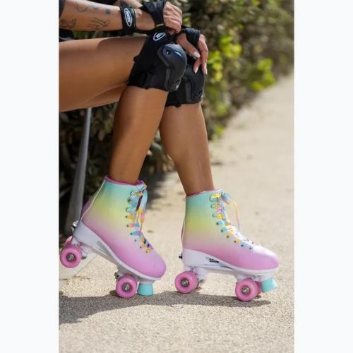 Wrotki regulowane damskie ATTABO Aquatica multicolor