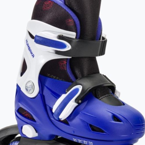 Rolki dziecięce HUMBAKA Starjet LED 3w1 niebieski