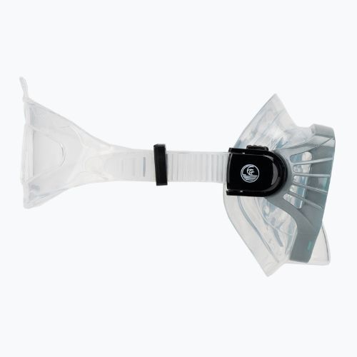 Zestaw do snorkelingu AQUASTIC Jetty maska + fajka niebieski