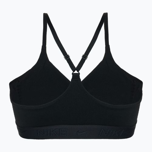 Biustonosz treningowy Nike Dri-Fit Indy Light Support black/black/black