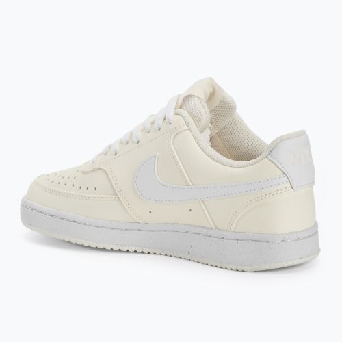 Buty damskie Nike Court Vision Low Next Nature white/black/pale ivory