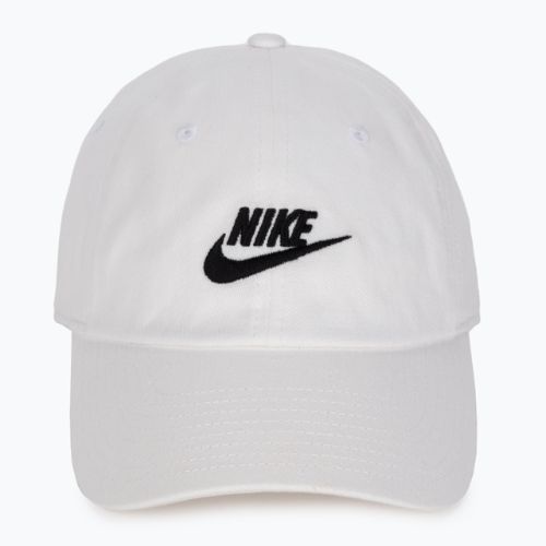 Czapka z daszkiem Nike Club Unstructured Futura Wash white/black
