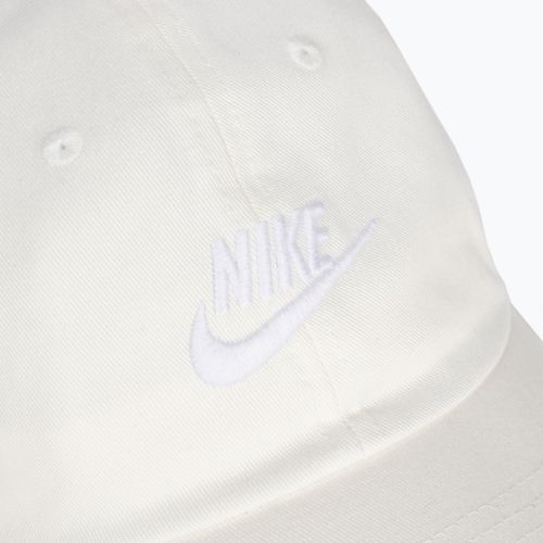 Czapka z daszkiem Nike Club Unstructured Futura Wash sail/white