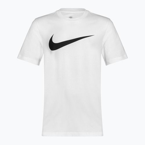 Koszulka męska Nike Sportswear Swoosh white/black