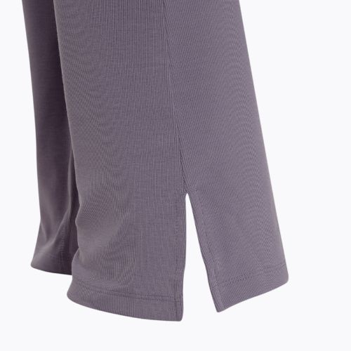 Legginsy damskie Nike Sportswear Chill Knit Mini-Rib Flared daybreak/black