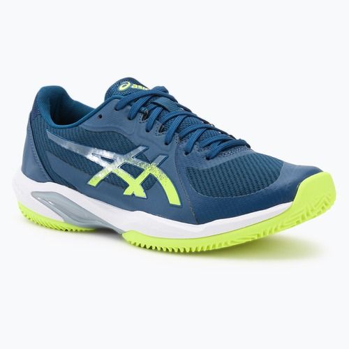 Buty do tenisa męskie ASICS Solution Swift FF 2 Clay mako blue/ safety yellow