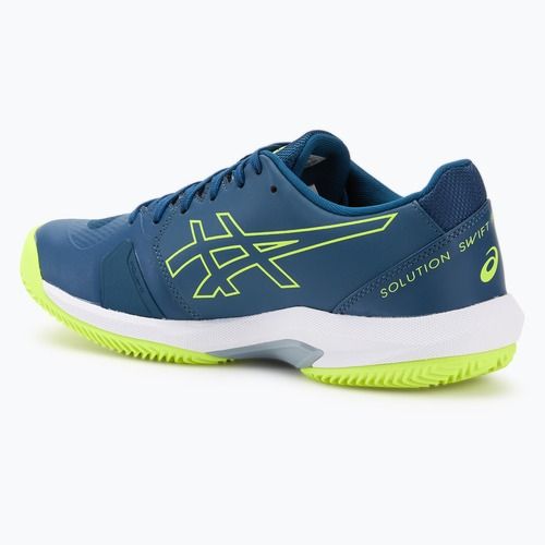 Buty do tenisa męskie ASICS Solution Swift FF 2 Clay mako blue/ safety yellow