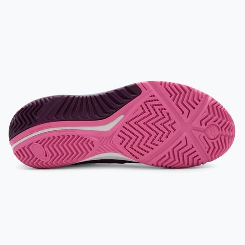 Buty do padla damskie ASICS Gel-Resolution 9 Padel W deep mauve/lime green