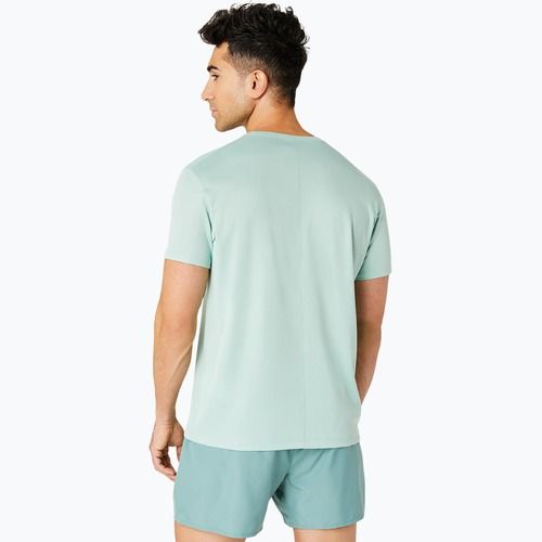 Koszulka do biegania męska ASICS Core Top light celadon/safety yellow