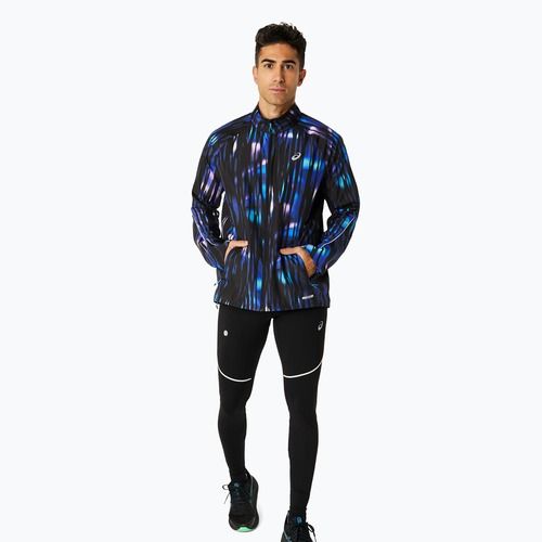 Kurtka do biegania męska ASICS Road Lite-Show Packable blue expanse