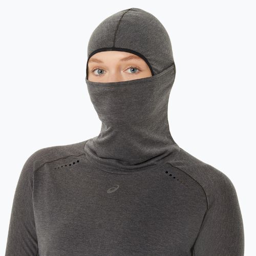 Bluza do biegania damska ASICS Metarun Winter LS Hoodie performance black