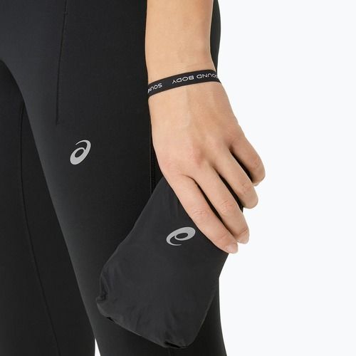 Kurtka do biegania damska ASICS Road Packable performance black